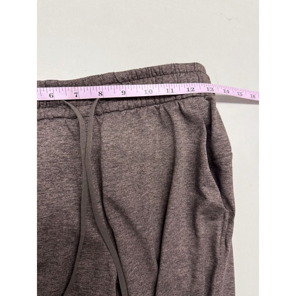Lululemon Heathered Brown Performance Joggers Drawstring Waist Sz 6 - Picture 3 of 10